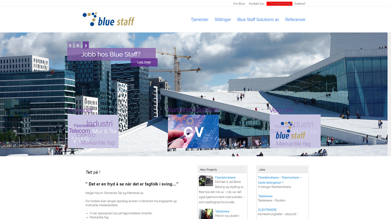 Blue Staff